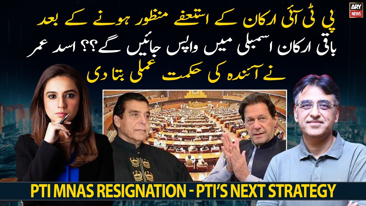 Acceptance Of PTI MNAs' Resignation: Will The Rest Of The MNAs Return ...