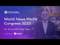 World News Media Congress 2023 - Taipei, Taiwan