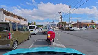 沖縄県 ドライブ 30倍速 瀬底島 → 古宇利島 → 名護 → 宮里そば → 名護市役所 → 瀬底島