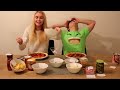 GROSS PIZZA CHALLENGE WITH GIRLFRIEND!
