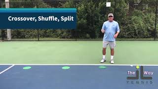 Footwork Recovery Drill - Crossover, Shuffle, Split