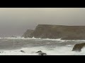 POWERFUL Thunderstorm & Ocean Sounds for Sleep or Study  Heavy Rain & Stormy Sea  4K HD Video