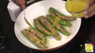 Stuffed Banana Peppers  - By Vahchef @ vahrehvah.com