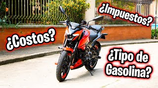 ¿Por qué elegí la pulsar N160? 🇨🇴 | ¿Costos?, ¿Tipo de Gasolina?, ¿Primera Revisión?, ¿Impuestos?