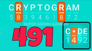 CRYPTOGRAM 491
