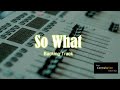 So What - Groove Backing Track