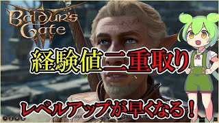 【バルダーズ・ゲート3】経験値二重取り【攻略】ずんだもん Baldur's Gate 3