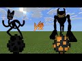 cartoon cat vs beast bendy in minecraft