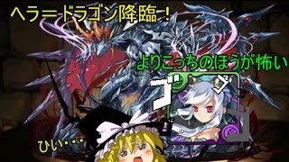 【パズドラ】ヘラ＝ドラゴン降臨！　またまたアルテミス\u0026バルボワPTで行く 【ゆっくり実況】