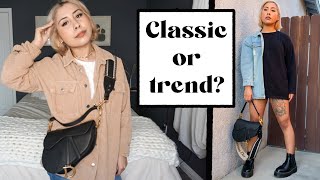 What fits inside my Dior Saddle Bag | Review