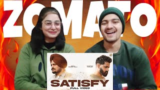 SATISFY - Official Music Video | Sidhu Moose Wala | Shooter Kahlon | REACTION