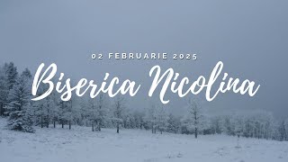 Program Dimineata 02.02.2025 Biserica Nicolina 2025