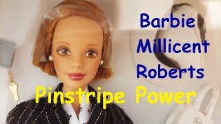 Распаковка и обзор набора с куклой Барби / Barbie Millicent Roberts Pinstripe Power