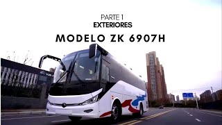 ZK 6907H  serie 7 de yutong - exteriores