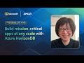 PostgreSQL Like a Pro: Build mission-critical apps at any scale with Azure HorizonDB