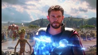Avengers Infinity War (2018) Telugu Dubbed Movie Clip | Thor Arrives in Wakanda