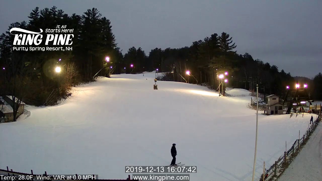 King Pine Ski Area Live Stream - YouTube