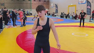 Wrestling / Ringen Sparkassenpokal Jena 2024, Jugend A, 60 kg, Freestyle, Genov - Bartsch