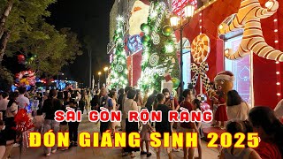 Sài Gòn Rộn Ràng Đón Giáng Sinh Năm 2025 l Một góc giáng sinh tuyệt đẹp ngay trung tâm Quận 1