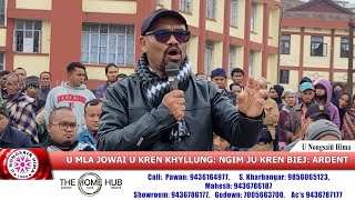 U MLA JOWAI U KREN KHYLLUNG: NGIM JU KREN BIEJ: ARDENT