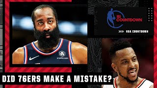 Stephen A. thinks the 76ers made a mistake trading for James Harden over CJ McCollum 👀