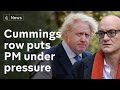 Boris Johnson under pressure over Downing St revamp after Dominic Cummings row