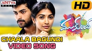 Chaala Bagundi Full Video Song - Mukunda Video Songs || Varun Tej, Pooja Hegde || Aditya Movies