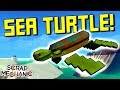 Giant Sea Turtle, Shower System, Huge Shack Raft, and More! [FW 16] - Scrap Mechanic Gameplay