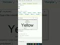 Make Colour Game In Python | Python Project💥|Simple Python Project using Python language#shorts