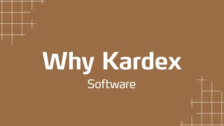 Why Kardex - Smart Software Solutions for Seamless Warehouse Automation