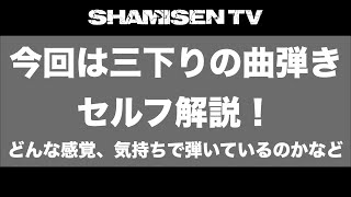 津軽三下りセルフ解説