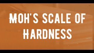 Mohs Hardness Scale - Science Educational Video for Elementary Students #rocksandminerals #science