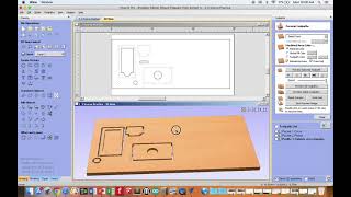 Vcarve - Profile Toolpaths outside and inside