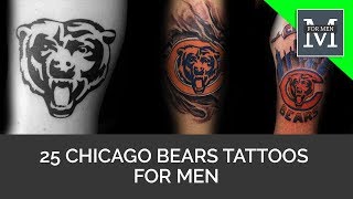 25 Chicago Bears Tattoos For Men