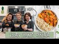 Vegan Filipino Chicken Afritada with Jasmine's Vegan Mom!