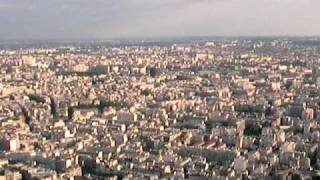 エッフェル塔第３展望台最上階からの眺望②20060605　La tour Eiffel