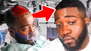 JiDion Gets Hairline Surgery