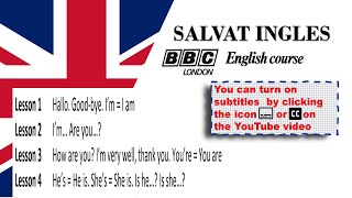 Learn English BBC Course   Lesson 1 to 4 Improve your Pronunciation   Includes Book + Audio