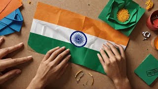 We Built the Most Impressive Indian Flag!diy#origami