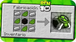 CÓMO HACER EL OMNITRIX EN MINECRAFT | BEBÉ ADOLFITO VS BEN 10