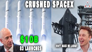 It happened! Jeff Bezos spent $10B to beat SpaceX & Elon Musk