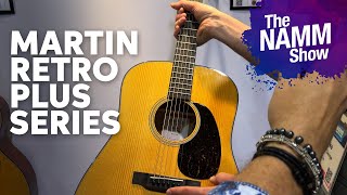 NAMM 2025: Martin’s Road Series Retro Plus Acoustic Guitars