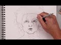 how to draw edward scissorhands sketch tutorial