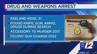 New Bedford repeat offender arrested on drug, weapons charges