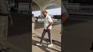 Superstar Rajinikanth Impresses Us With His Simplicity As He Is Spotted At Mumbai Airport | #shorts