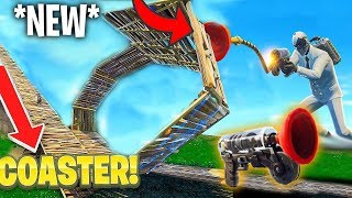 first ever new grappling hook roller coaster fortnite battle royale - infinite lists fortnite new