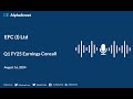 EFC (I) Ltd Q1 FY2024-25 Earnings Conference Call