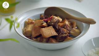 【小暑】竹筍燒肉｜Braised Pork with Bamboo Shoots｜一鍋到底｜C2食光｜4K【Cooking ASMR】