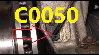 Causes and Fixes C0050 Code: Right Rear Wheel Speed Sensor Circuit