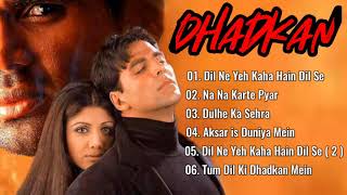 Dhadkan Movie All Songs | Akshay Kumar, Shilpa Shetty, Sunil Shetty | 90's Hits | Filmy Jukebox